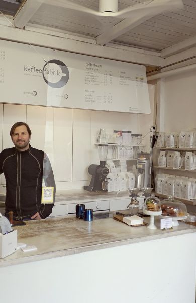 Schnörkellos sind die Lokale der Kaffee…