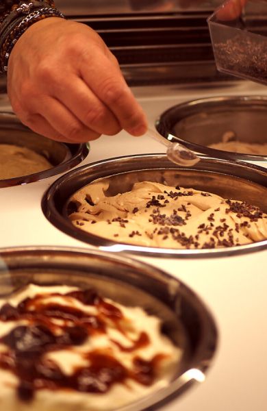 Im GELATO CARLO am Rande des Hamerlingp…